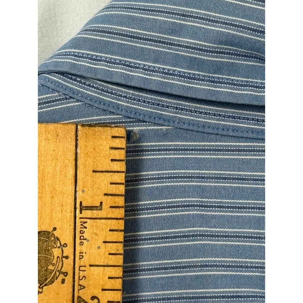 Polo Ralph Lauren Everett Striped Long Sleeve Shirt Blue White Mens‎ L